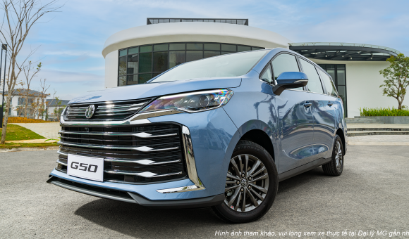 MG VIỆT NAM CÔNG BỐ GIÁ BÁN MẪU MPV 8 CHỖ MG G50