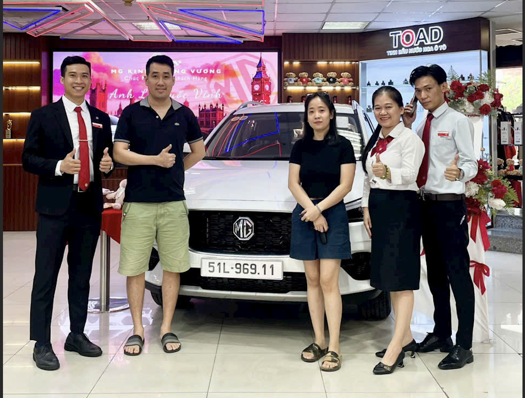 Mua xe MG ZS- Bàn giao xe